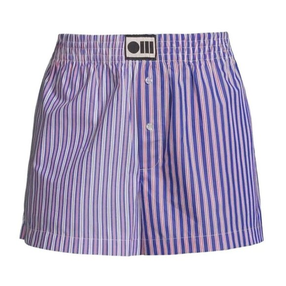 New Solid & Striped The Cherry X Oxford Varsity Stripe Lexy Boxers NWT - Picture 9 of 14